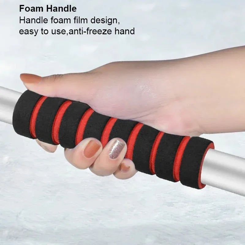 Telescopic Car Snow Brush & Ice Scraper Extendable Detachable Windscreen Cleaner
