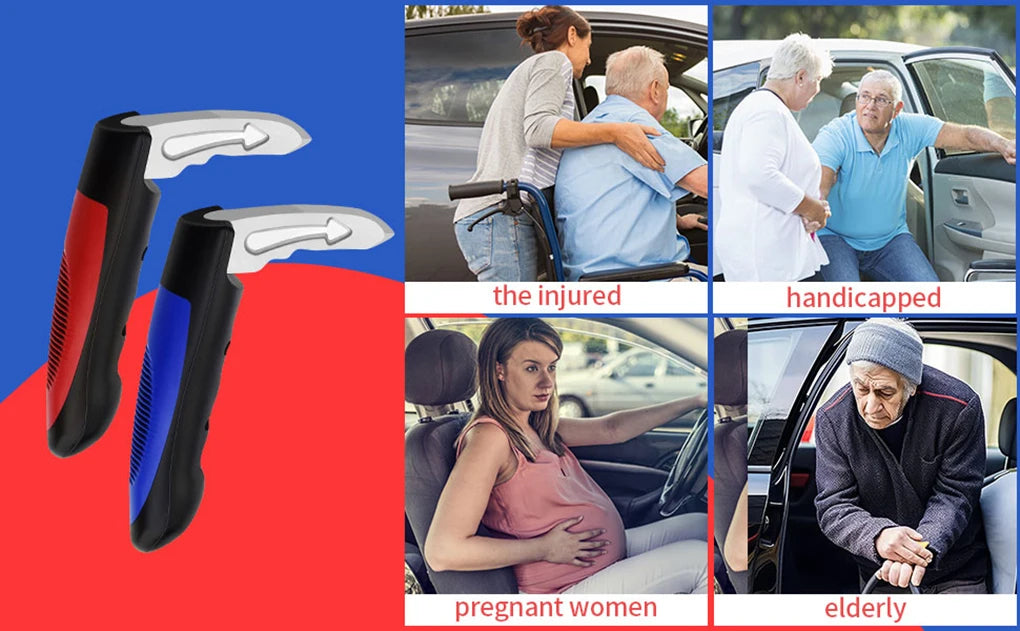Car Door Assist Handle Mobility Aid Vehicle Support Grip for Elderly & Disabled