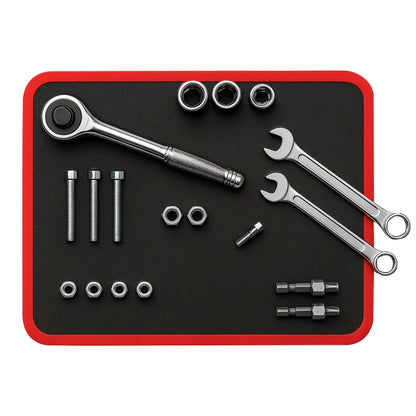 Magnetic Tool Mat Anti-Slip Screw Nut & Parts Organiser for Garage Workshop