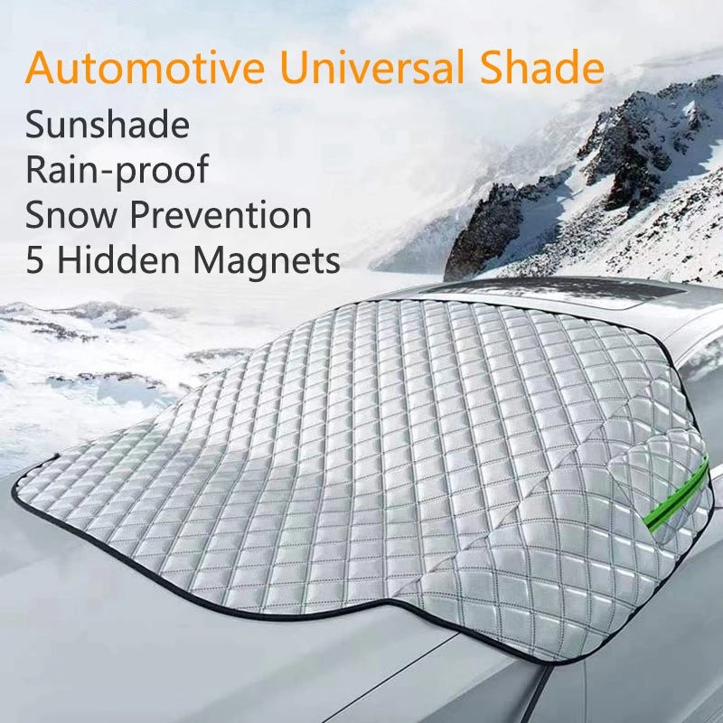 All-Weather Car Windscreen Frost Cover Snow Ice Protector & Sun Shade
