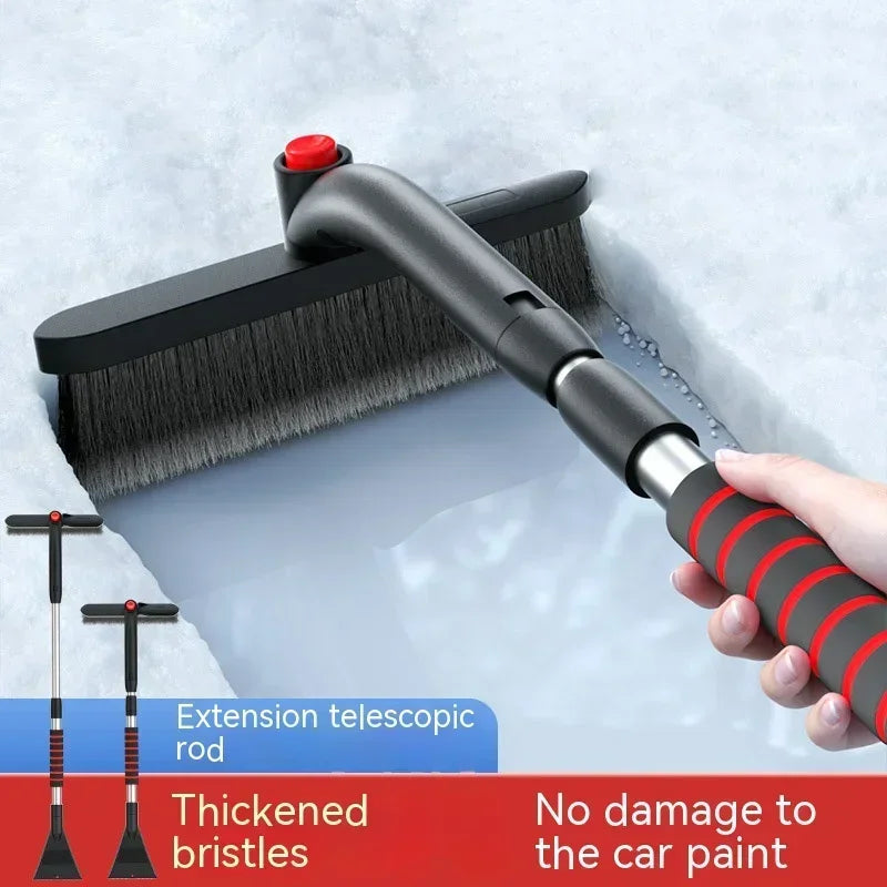 Telescopic Car Snow Brush & Ice Scraper Extendable Detachable Windscreen Cleaner