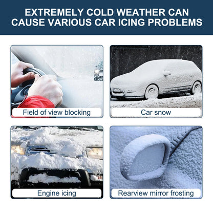 Compact Winter Car Accessory Plastic Dashboard Device