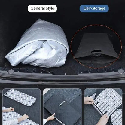 All-Weather Car Windscreen Frost Cover Snow Ice Protector & Sun Shade